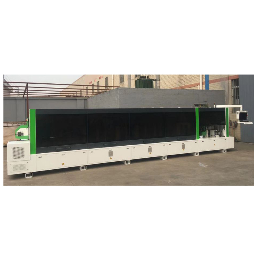 Automatic Edge Banding Machine - 9827x1000x1600mm , 24.13kw Power, 0-32m/min Feeding Speed, Automatic Operation With Advanced Touch-screen Control