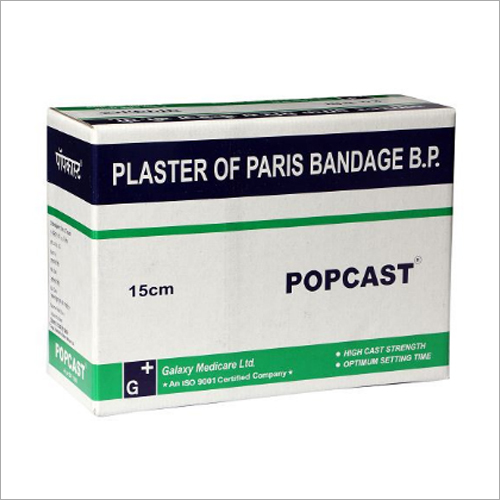 POPCAST - प्लास्टर ऑफ पेरिस बैंडेज बीपी