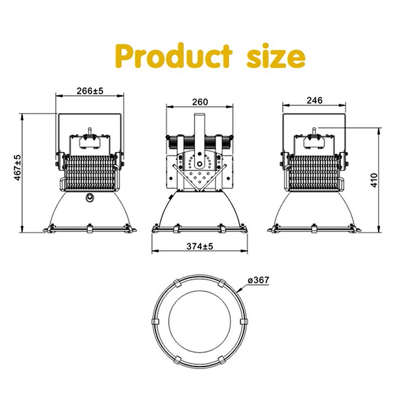 200w Led High Bay Light