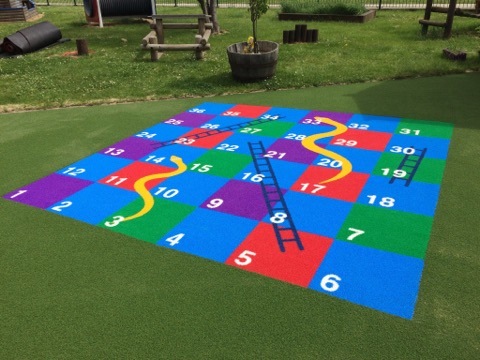 Rubber Flooring - PVC Material, 20x20 Inches, Charcoal Surface, 10-30mm Thickness | Moisture Resistant, Easy to Clean, Versatile Designs