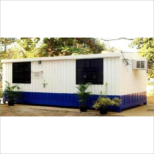 Ms Portable Cabin - Ms Material Modular Build Type Custom Size | Expertly Designed For Event Handling Easy Assembly