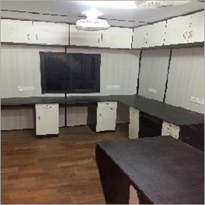 Portable Office Cabin - Steel & Wood, Customizable Size, Durable Structure - Easy Assembly, Modular Design, Insulated, Square Shape