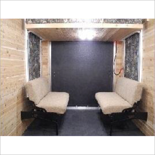 Portable Bunk House - Steel, Customizable Size, Brown | Easy Assembly, Modular Design, Portable Structure, Durable, Weather Resistant