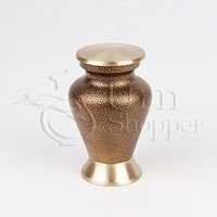 Gold Vesselette Bronze Metal Token Cremation Urn