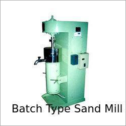 Electric Batch Type Sand Mill Machine
