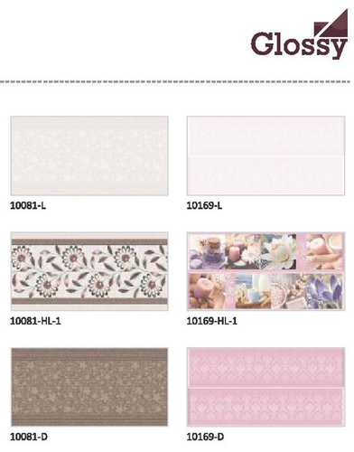 Bedroom Wall Tiles - Ceramic, 12x12 inches, Multi-Color | Non-Slip, Wear-Resistant, Stunning Texture
