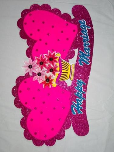 Thermocol Glitter Dil