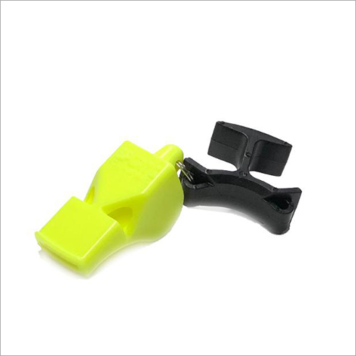Black Tpr Finger Handle Whistle