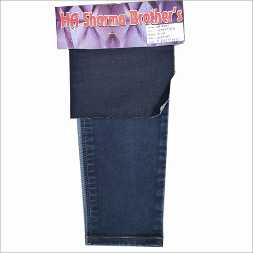 Washable Plain Denim Fabric