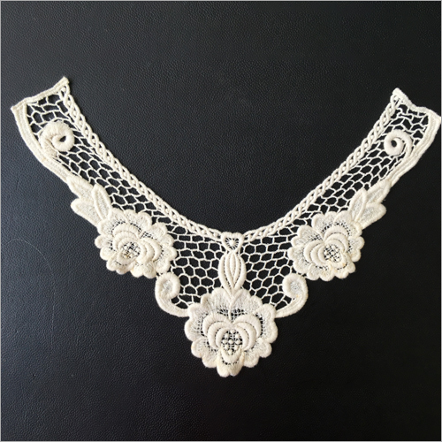 White Cotton Neck Lace