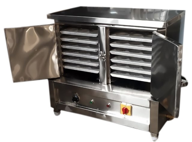 Idli Steamer - Stainless Steel, Table Top Design - Manual Control, Eco-friendly, Electric & Lpg Models, 1 Year Warranty