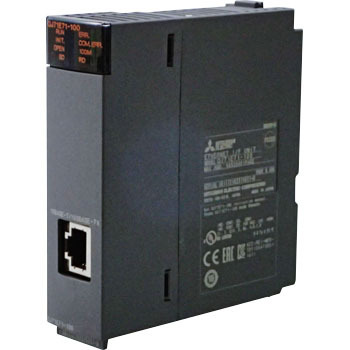 Unit&agrave; Interfaccia Ethernet Mitsubishi QJ71E71-100 &ndash; Nuova, Per PLC, Spedizione Accelerata
