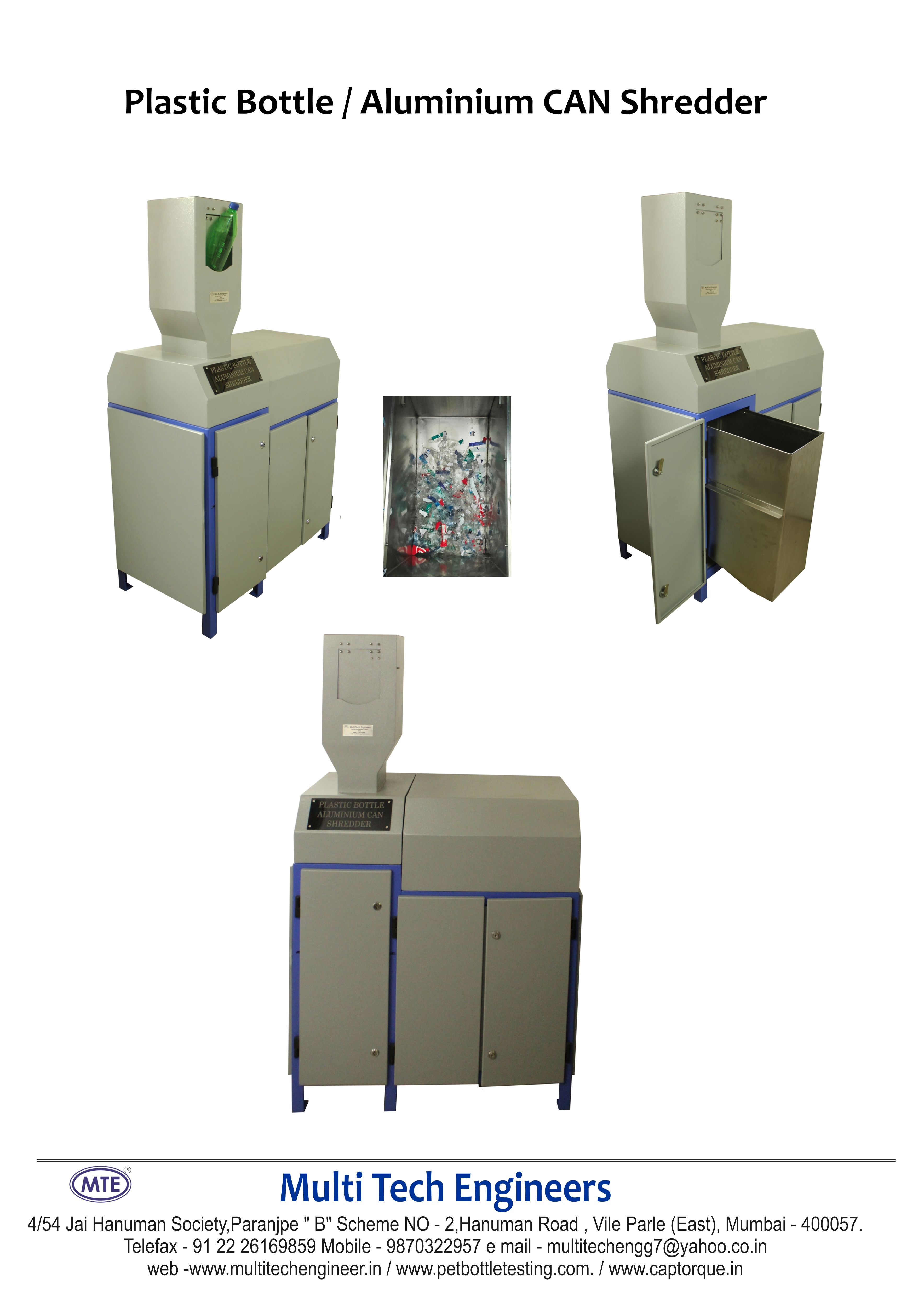 Plastic Bottle Shredder - Automatic Grade: Automatic