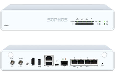 Sophos Xg 106 Port: 4