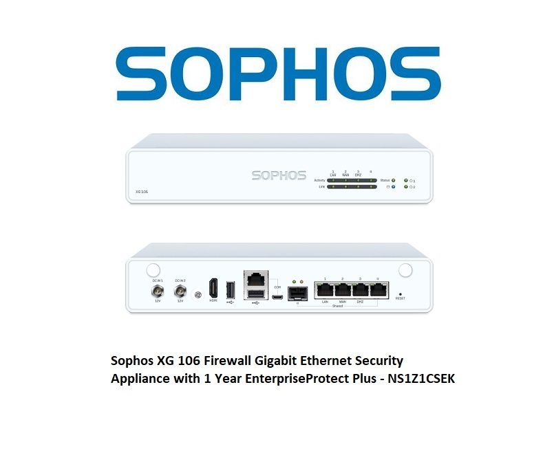 Sophos Xg 106 Port: 4