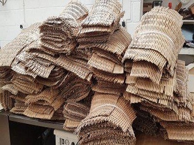 Cardboard Shredding Cut Size: Srip