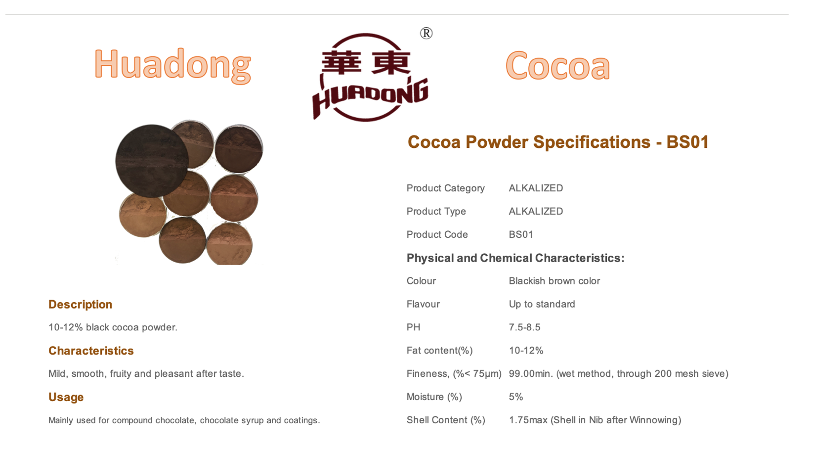 Black Cocoa Powder