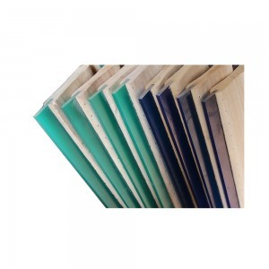Green Wooden Handle Squeegee Blade