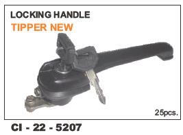 Car Locking Handle Tipper - Durable Metal Design | 4-wheeler Compatibility, Warranty Included