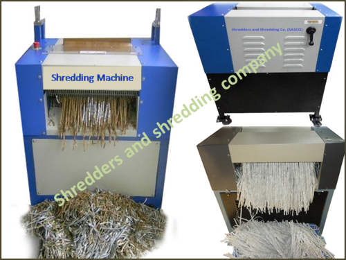 Motor Automatic 70l Cardboard Shredding Machine With 100kg/hr Capacity