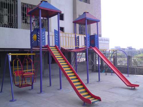 Multi Purpose Play Station - Iron Material , For Ages 5-15, Versatile Indoor and Outdoor Play Equipment with Engaging Activities
