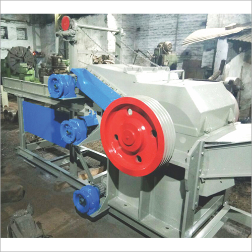 Wood Chipper Machine - Electric, Semi-Automatic, 220-240 Volt | Durable, Corrosion Resistant, Easy Installation on Wheels