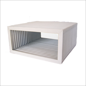 Closed Type Rectangular Bellows - Customized Size, Black Color | Durable Industrial Bellows For Metallurgical Applications