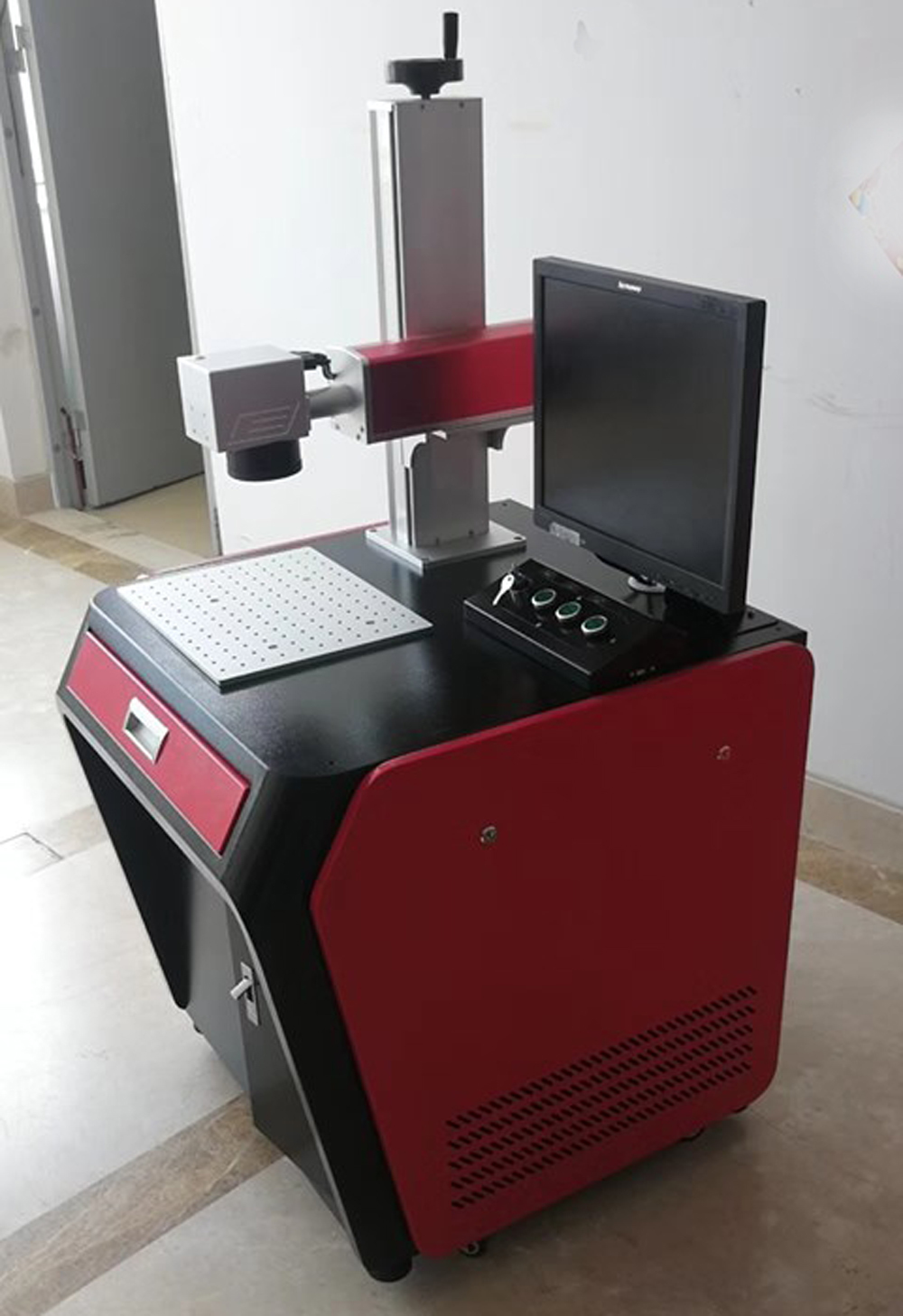 220v Fiber Laser Marking Machine Power: 20w Watt (W)