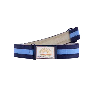 School Belt - Metal Buckle | Washable, Unisex, Customized Logo, For Ages Up to 18