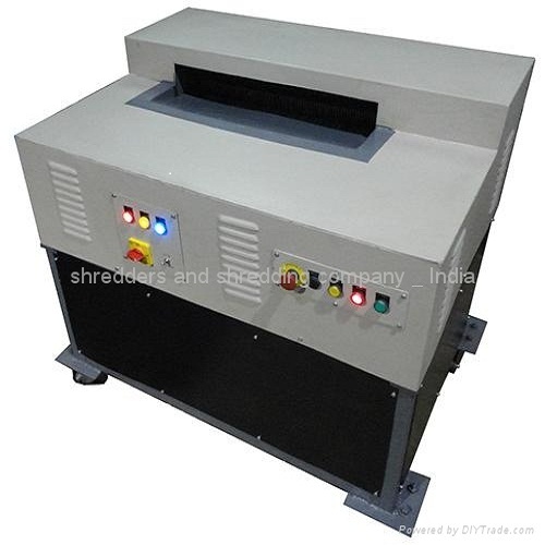Large Paper Shredder - 25 Hp Motor, Dimensions 70"x107"x55" | High Capacity 340-350 Sheets, Low Noise, Durable Safety System