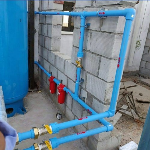 Air Pipe Lines - Ppr/aluminium, Customized Size, Blue Color | 6 Bar Flow Rate, Self-priming, Low Pressure, Viton Seal, Silent Operation, 2-year Warranty
