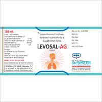 लिक्विड लेवोसालबुटामोल सल्फेट एम्ब्रोक्सोल हाइड्रोक्लोराइड और गुइफेनेसिन सिरप