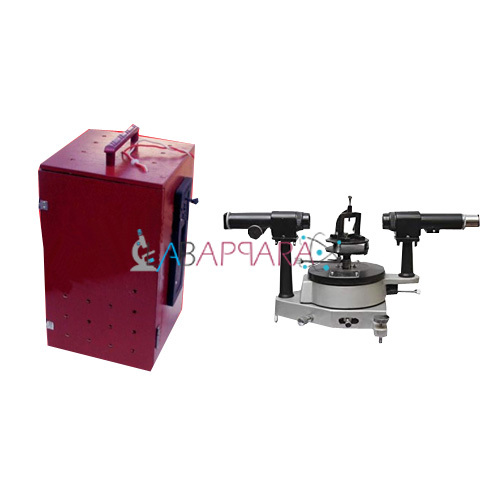 Refractive Index Of Prism By Spectrometer Experimental Set Up Labappara