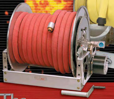 Industrial Hose Reels - Color: Red