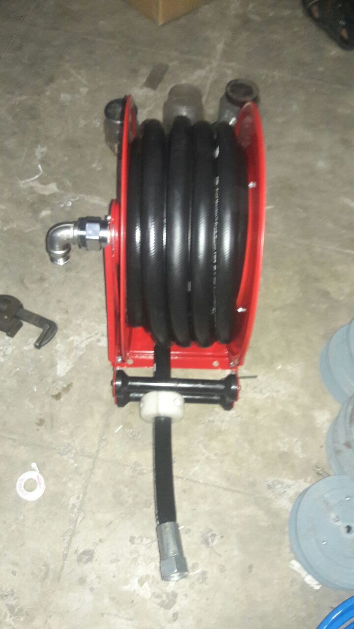 Industrial Hose Reels - Color: Red