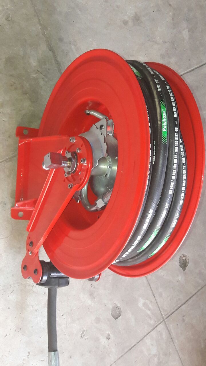 Industrial Hose Reels - Color: Red