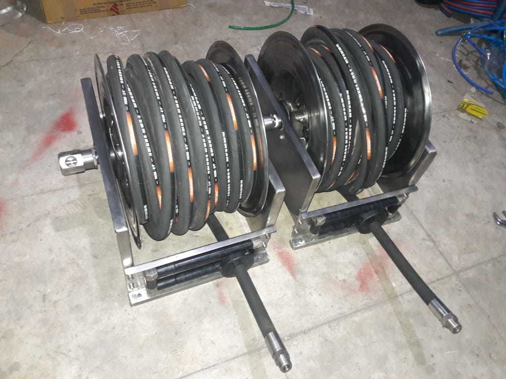Industrial Hose Reels - Color: Red