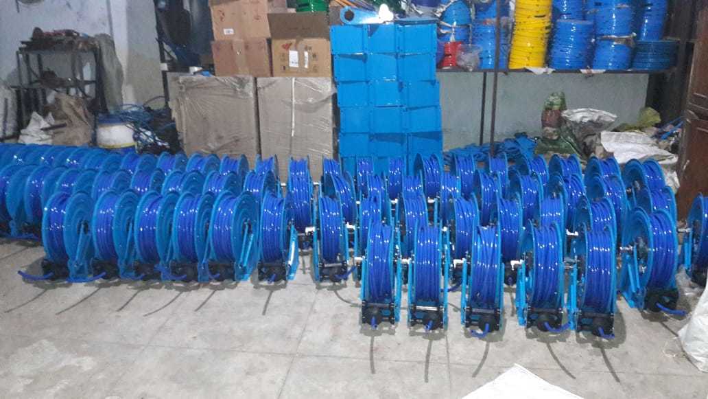 Industrial Hose Reels - Color: Red