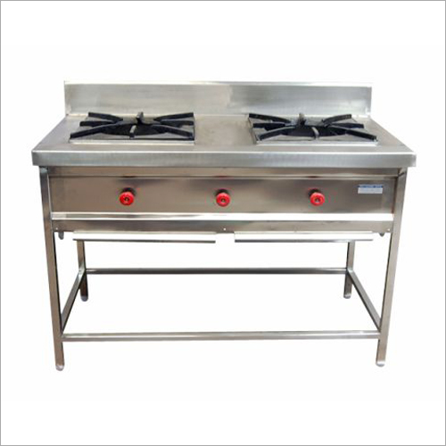 Metal 2 Burner Indian Cooking Gas Range