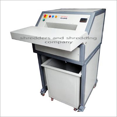 Paper Shredder Machine - 415v, 350 Kg, 1635x800x800 Mm | High Power Motor, Rust Resistant, 275l Bin Capacity, Shreds Paper & Credit Cards