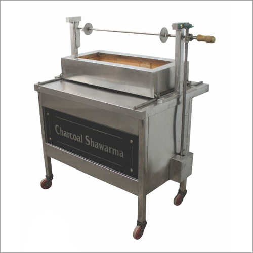Charcoal Chicken Shawarma Machine With Siding Tray Application: Commercial