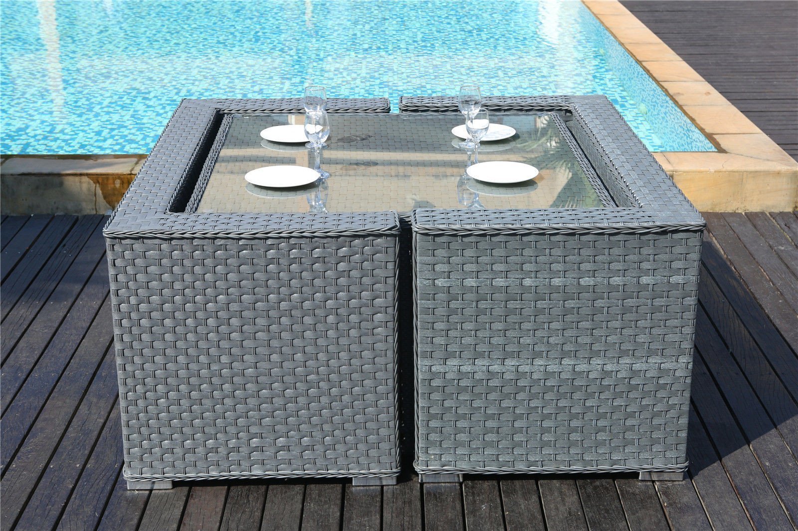 Black Outdoor Tables