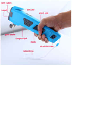 Portable Formaldehyde Tester With Safety Hammer XLN 711