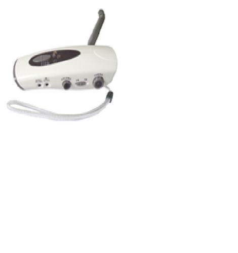 Crank Dynamo Flashlight With AM&FM Radio XLN 287B