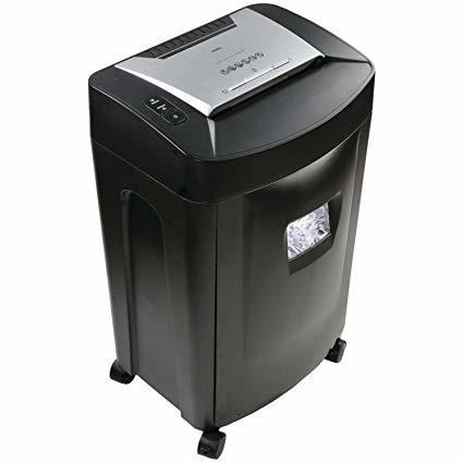 Silent Paper Shredder Wastebasket