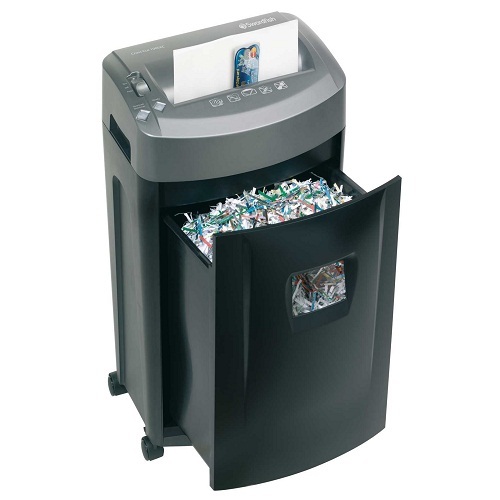 Silent Paper Shredder Wastebasket