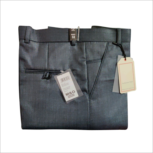 Washable Mens Plain Formal Trouser
