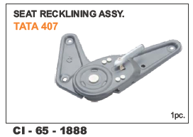 कार सीट रेकलाइनिंग अस्सी टाटा 407 एल/आर (सिडिस) वाहन का प्रकार: 4 व्हीलर