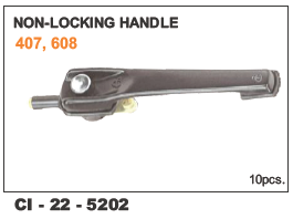 Car Non Locking Handle Tata 407,608 - Durable Plastic Material, 4 Wheeler Compatibility | Warranty Included, Reliable Functionality