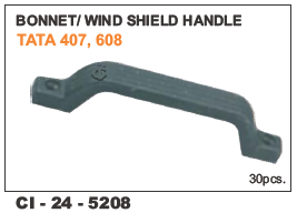 Car Bonnet Shield Handle Tata 407,608 - Durable Plastic, Compatible with 4-Wheeler Vehicles | Warranty Included, Easy Installation